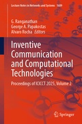 Cover: Inventive Communication and Computational Technologies - Springer