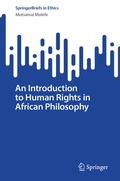 Cover: An Introduction to Human Rights in African Philosophy - Springer