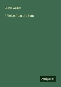 Enlarge image Cover: A Voice from the Font - Antigonos Verlag