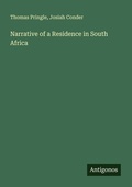 Cover: Narrative of a Residence in South Africa - Antigonos Verlag