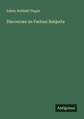 Cover: Discourses on Various Subjects - Antigonos Verlag