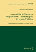 Cover: Ausgew&auml;hlte Aufs&auml;tze zum Religionsrecht - Selected Papers on Law and Religion - Schulthess Juristische Medien