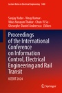 Cover: Proceedings of the International Conference on Information Control, Electrical Engineering and Rail Transit - Springer