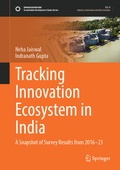 Cover: Tracking Innovation Ecosystem in India - Springer