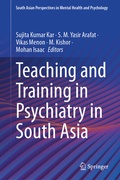 Cover: Teaching and Training in Psychiatry in South Asia - Springer