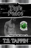 Cover: Top's Peace (Howlers MC, #10) - T.S. Tappin