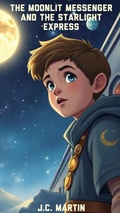 Cover: The Moonlit Messenger and the Starlight Express (A Celestial Delivery Adventure, #1) - J.C. Martin