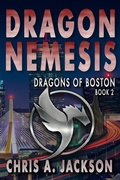 Cover: Dragon Nemesis (Dragons of Boston, #2) - Falstaff Books