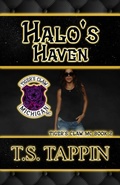 Cover: Halo's Haven (Tiger's Claw MC, #2) - T.S. Tappin