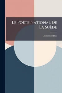 Abbildung von: Le Poete National De La Suede - Hutson Street Press