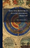 Cover: Der Dem Boethius Zugeschriebene Traktat - Hutson Street Press