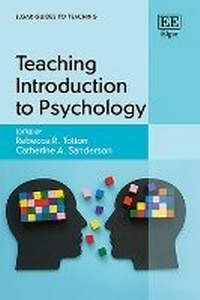 Enlarge image Cover: Teaching Introduction to Psychology - Edward Elgar Publishing
