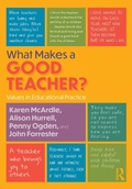 Cover: What Makes a Good Teacher? - Routledge