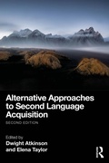 Cover: Alternative Approaches to Second Language Acquisition - Routledge