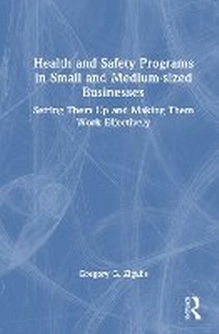 Abbildung von: Health and Safety Programs in Small and Medium-sized Businesses - Routledge