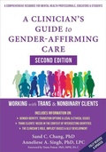Cover: A Clinician's Guide to Gender-Affirming Care - New Harbinger Publications