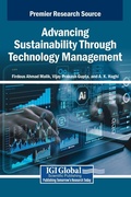 Cover: Advancing Sustainability Through Technology Management - Igi Global Scientific Publishing