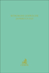 Abbildung von: Bitburger Gespräche / Bitburger Gespräche Jahrbuch 2025 - C.H.BECK