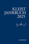 Cover: Kleist-Jahrbuch 2025 - J.B. Metzler
