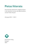 Cover: Pietas litterata - Hiersemann, A