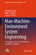 Cover: Man-Machine-Environment System Engineering - Springer