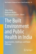 Cover: The Built Environment and Public Health in India - Springer