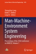 Cover: Man-Machine-Environment System Engineering - Springer