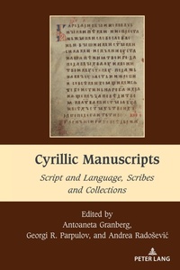 Abbildung von: Cyrillic Manuscripts - Peter Lang Verlag
