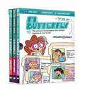 Cover: P.I. Butterfly Box Set (Gone Guppy, Birthday Bandit, Disappearing Daisy) for Curious Kids Ages 611, Interactive Kids Mystery Early Graphic Novel Gift Set - Genius Cat Books