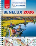 Cover: Michelin Stra&szlig;enatlas Benelux mit Spiralbindung - Michelin Editions des Voyages