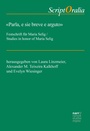 Cover: "Parla, e sie breve e arguto" - Narr Francke Attempto Verlag
