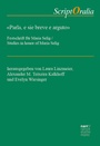 Cover: "Parla, e sie breve e arguto" - Narr Francke Attempto