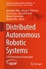 Cover: Distributed Autonomous Robotic Systems - Springer