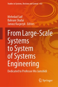 Enlarge image Cover: From Large-Scale Systems to System of Systems Engineering - Springer
