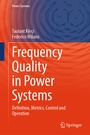 Cover: Frequency Quality in Power Systems - Springer