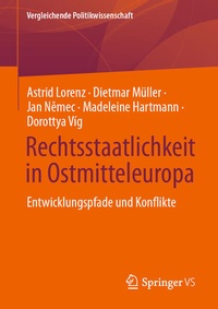 Abbildung von: Rechtsstaatlichkeit in Ostmitteleuropa - Springer VS