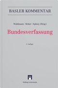 Cover: Bundesverfassung (BV) - Helbing & Lichtenhahn