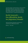 Cover: Recht innovativ - Das &ouml;ffentliche Recht im (digitalen) Wandel - Jan Sramek Verlag KG