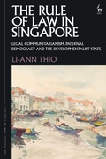 Cover: The Rule of Law in Singapore - Hart Publishing