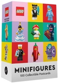 Cover: LEGO Minifigures: 100 Collectible Postcards - Chronicle Books