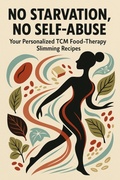 Cover: No Starvation, No Self-Abuse: Your Personalized TCM Food-Therapy Slimming Recipes - Grace Wang