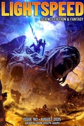 Cover: Lightspeed Magazine, Issue 183 (August 2025) - Adamant Press
