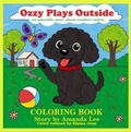 Cover: Ozzy Plays Outside - Coloring Book - Seven Legends Family Books