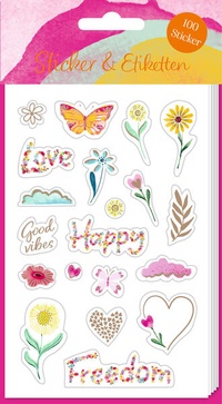 Enlarge image Cover: Stickerbogen mit 100 Stickern - Coppenrath
