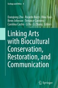 Cover: Linking Arts with Biocultural Conservation, Restoration, and Communication - Springer