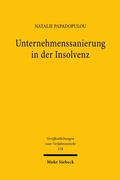 Abbildung von: Unternehmenssanierung in der Insolvenz - Mohr Siebeck