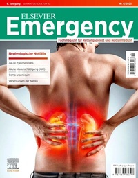 Abbildung von: ELSEVIER Emergency. Nephrologische Notfälle. 6/2025: Fachmagazin für Rettungsdienst und Notfallmedizin - Urban & Fischer