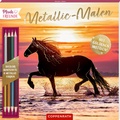 Cover: Metallic-Malen - Coppenrath