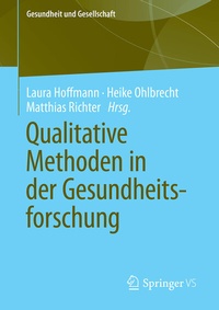 Abbildung von: Qualitative Methoden in der Gesundheitsforschung - Springer VS