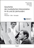 Cover: Geschichte der musikalischen Interpretation im 19. und 20. Jahrhundert - B&auml;renreiter